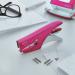 Leitz WOW Stapling Pliers, Back Loader, 15 sheet capacity, Pink 55312023