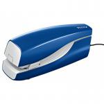 Leitz NeXXt Electric Flat Clinch Stapler 20 sheets. Includes staples. Blue 55330035