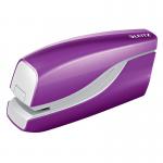 Leitz NeXXt WOW Battery Stapler 10 sheets. Battery powered. Includes staples. Purple 55661062