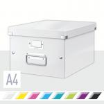  Leitz Click & Store A4 Storage Box, Click & Store, Medium, White 60440001