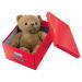 Leitz WOW Click & Store Medium Storage Box. With metal handles. Red. 60440026