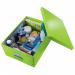 Leitz WOW Click & Store Large Storage Box. With metal handles. Green. 60450054