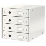 Leitz WOW 4 Drawer Cabinet - White 60494001