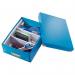 Leitz WOW Click & Store Small Organiser Box, Blue. 60570036