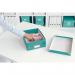 Leitz WOW Click & Store Small Organiser Box, Ice Blue. 60570051