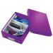 Leitz WOW Click & Store Small Organiser Box, Purple. 60570062