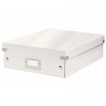 Leitz WOW Click & Store Medium Organiser Box. White 60580001