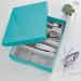 Leitz WOW Click & Store Medium Organiser Box. Ice Blue. 60580051