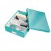 Leitz WOW Click & Store Medium Organiser Box. Ice Blue. 60580051