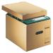 Leitz Premium Archiving and Transportation Box, 4 x 80mm - Brown - Outer carton of 10 60810000