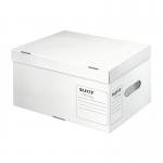 Leitz Infinity Archiving and Transportation Box, Small - White - Outer carton of 10 61050000