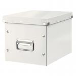 Leitz WOW Click & Store Cube Medium Storage Box, White 61090001