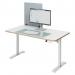 Modular, height adjustable personal desk screen. Create a calm, more focused workspace. 60x70cm privacy panel-reduce visual distractionsdampen noise. 61220085
