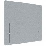 Modular, height adjustable personal desk screen. Create a calm, more focused workspace. 80x70cm privacy panel-reduce visual distractionsdampen noise. 61230085