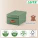 Leitz Puro Storage Box with lid, small, 7L, 100% recycled card, pack of 2 61470050