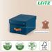 Leitz Puro Storage Box with lid, small, 7L, 100% recycled card, pack of 2 61470068