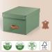 Leitz Puro Storage Box with lid, medium, 17L, 100% recycled card, pack of 2 61490050