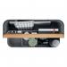 Premium portable desk organiser, unique hanging function, ideal for hot desking. Stable and durable with 2 compartments, small removable tray. 61990089