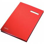 Esselte Signature Book 20 Compartments Red 621062