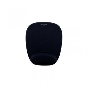 Kensington Mouse Mat Pad with Wrist Rest Foam Black 62384