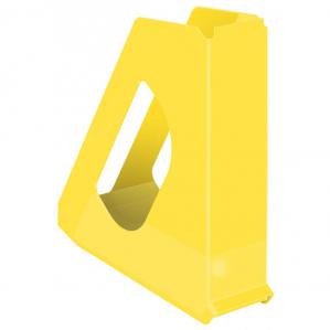 Esselte VIVIDA Europost Magazine File, A4, Yellow - Outer carton of 10
