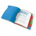 Esselte VIVIDA Divider Book 6 Part Translucent Multicolour A4 624029