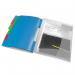 Esselte VIVIDA Divider Book 6 Part Translucent Multicolour A4 624029