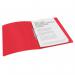 Esselte VIVIDA A4 2.50mm Spine Polypropylene Translucent Ring Binder - Red - Outer carton of 10 624032