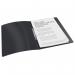 Esselte VIVIDA A4 2.50mm Spine Polypropylene Translucent Ring Binder - Black - Outer carton of 10 624033