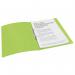 Esselte VIVIDA A4 2.50mm Spine Polypropylene Translucent Ring Binder - Green - Outer carton of 10 624035