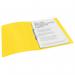 Esselte VIVIDA A4 2.50mm Spine Polypropylene Translucent Ring Binder - Yellow - Outer carton of 10 624036