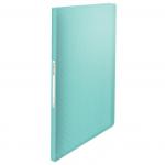 Esselte ColourIce Display Book with 40 pockets, Polypropylene, 80 sheet capacity, A4, Blue - Outer carton of 12 626227