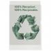 Esselte 100% Recycled Folder A4 (1 Pack of 100) 627496