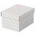 Esselte Home Storage and Gift Box Small White (Pack of 3) 628280