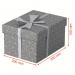 Esselte Home Storage and Gift Box Small Grey (Pack of 3) 628281