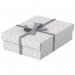 Esselte Home Storage and Gift Box Medium White (Pack of 3) 628284