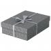 Esselte Home Storage and Gift Box Medium Grey (Pack of 3) 628285