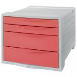 Esselte Colour Breeze Drawer Cabinet, 4 drawers 628457