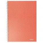 Esselte Colour Breeze A5 Notebook lined, wirebound 628473