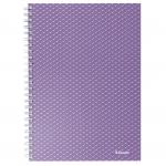 Esselte Colour Breeze A5 Notebook lined, wirebound 628474