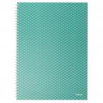 Esselte Colour Breeze A4 Notebook lined, wirebound 628482