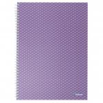 Esselte Colour Breeze A4 Notebook lined, wirebound 628484