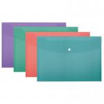 Esselte Colour Breeze A4 Document Wallet PP 628491
