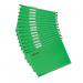 The photograph captures a set of 15 suspension files, in a vibrant shade of green, neatly organized and labeled with the iconic Esselte brand name. Each file features the classic A4 size, suspended from a sturdy and reliable ACCO Brands filing frame. The overall image exudes professionalism and efficiency, making it a perfect choice for any office setting.