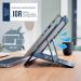 Leitz Ergo Aluminium Ultra-Flat Adjustable Laptop Stand 63460089