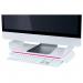 Leitz Ergo WOW Adjustable Monitor Stand Pink 65040023