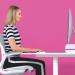 Leitz Ergo WOW Adjustable Monitor Stand Pink 65040023