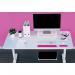 Leitz Ergo WOW Adjustable Monitor Stand Pink 65040023