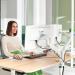 Leitz Ergo Space Saving Dual Monitor Arm 65370085