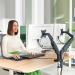 Leitz Ergo Space Saving Dual Monitor Arm 65370089